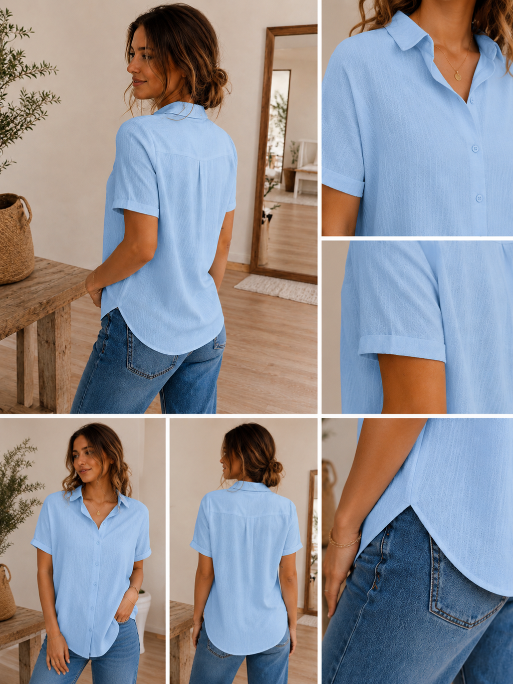 Chemise Azur